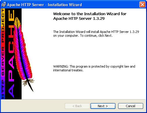 Автоматическая установка сервера Apache